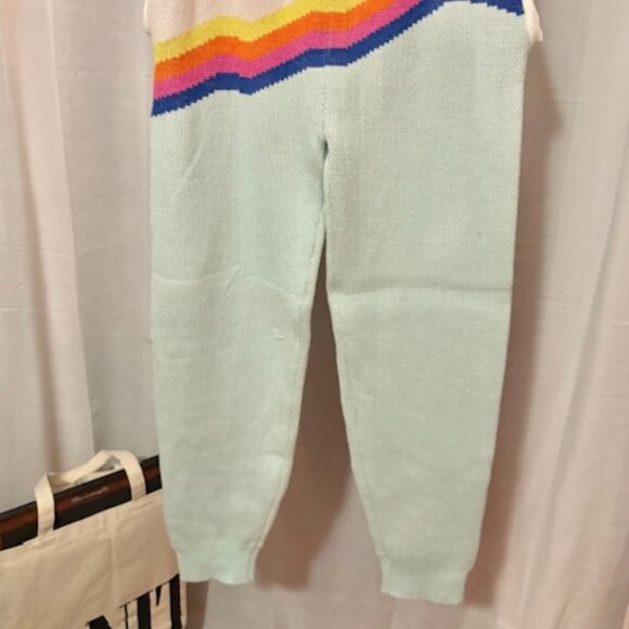 Vintage Style Knit Retro Joggers - Picture 2 of 2